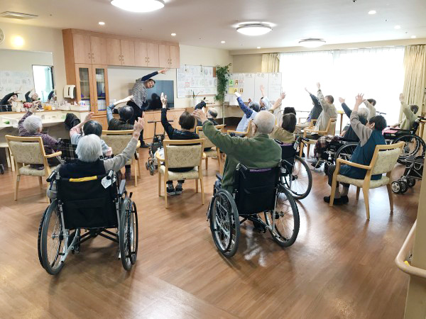 体操のご様子
