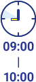9時~10時
